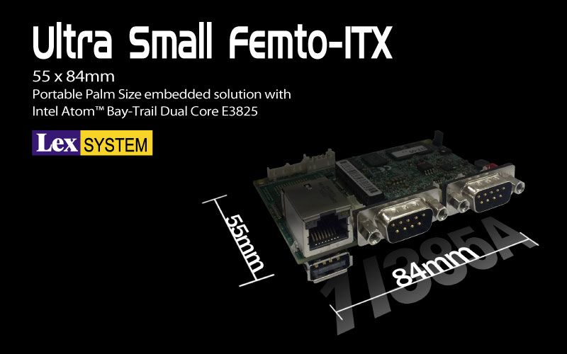 1I385A - Ultra Small Femto-ITX