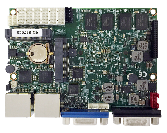 单板电脑-2I385EW Bay Trail Pico ITX Embedded SBC