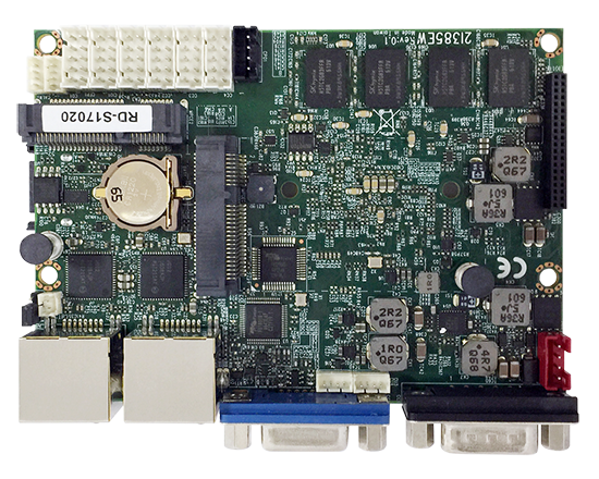 嵌入式單板電腦-2I385EW Bay Trail Pico ITX Embedded SBC