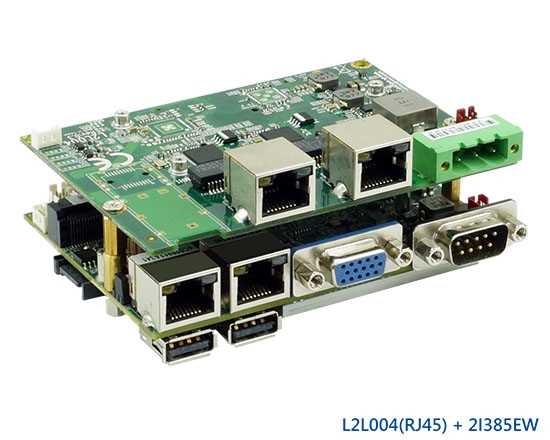 嵌入式單板電腦-L2L004-RJ45-2I385EW Bay Trail Pico ITX Embedded SBC
