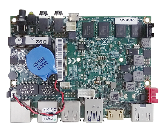 单板电脑-2I385S Bay Trail Pico ITX Embedded SBC