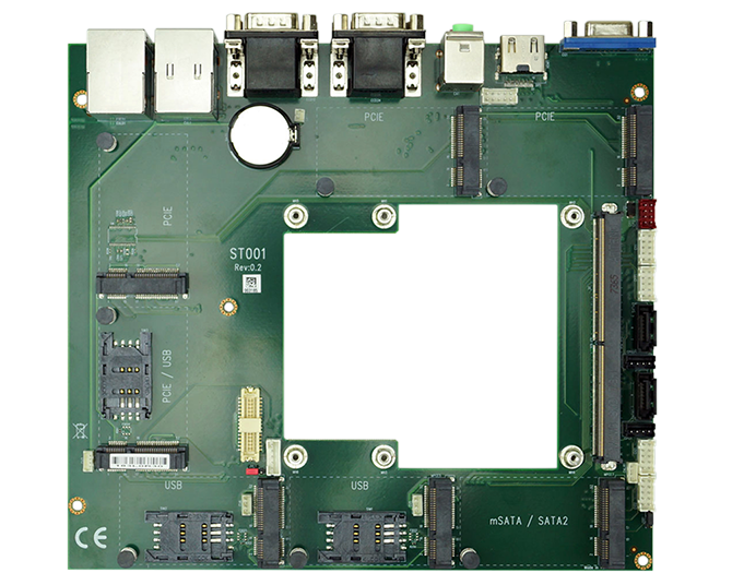 電腦模組評估板-ST001_b1