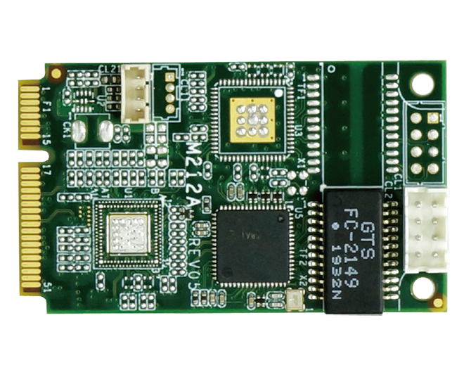 Mini PCIe模組／轉換板,,網路與通訊-M212A_1L