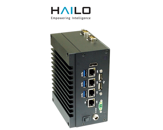 DIN-Rail 導軌系统,AI人工智慧邊緣運算與視覺學習-SKY2-2I110D-HAILO-logo