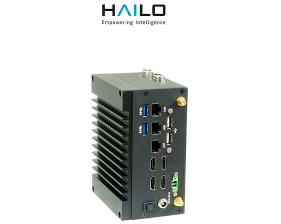 DIN-Rail 導軌系统,AI人工智慧邊緣運算與視覺學習-SKY2-2I110AW-HAILO-logo