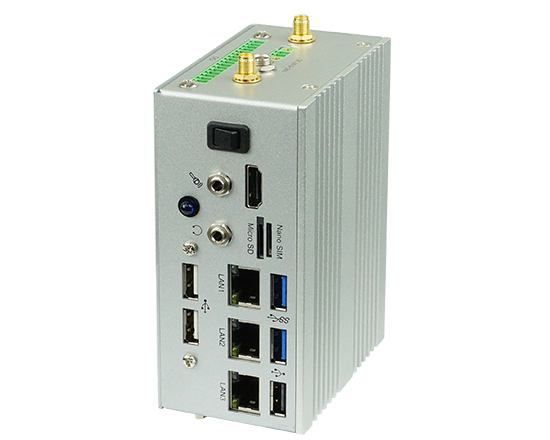 Embedded Box PC,DIN-Rail System-NETII-2N8MP01-NXP i.MX8M Plus (Quad core) ARM Cortex A53