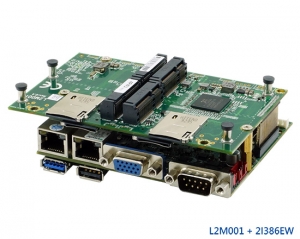 单板电脑-L2M001-2I386EW Bay Trail Pico ITX Embedded SBC