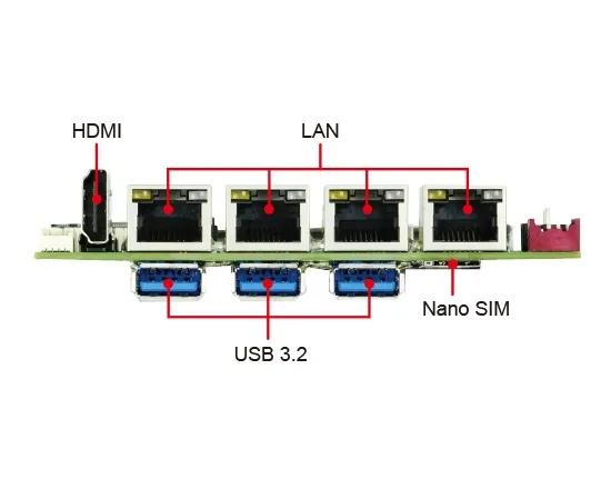 Products - Embedded IPC Board - 2I110D + Hailo-8™ AI
