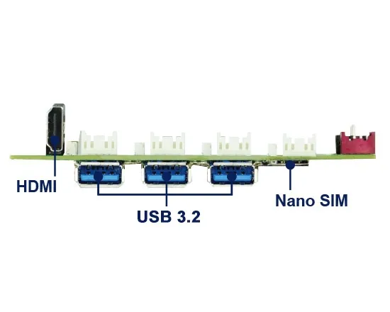 Products - Embedded IPC Board - 2I110H + Hailo-8™ AI Products - Embedded IPC Board - 2I110H + Hailo-8™ AI
