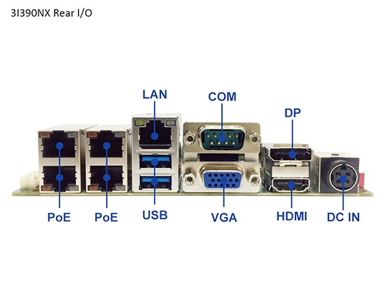 Single Board Computer-3I390NX_Apollo Lake 3.5 Embedded SBC