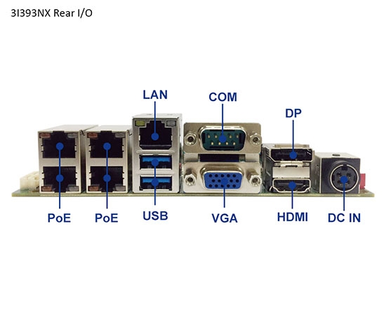 Single Board Computer-3I393NX_Apollo Lake 3.5 Embedded SBC