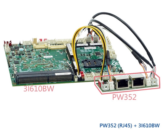 Single Board Computer,UPS motherboard-PW352-RJ45-3I610BW-Skylake Kaby Lake 3.5 Embedded SBC
