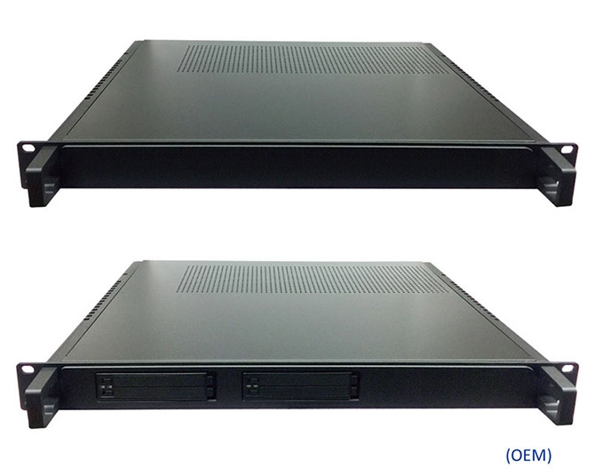 Box PC with PCIe/ PCI Expansion,1U Rack Mount-19-1U-Fanless-CI170C_b1