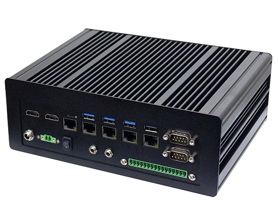 ファンレス組み込みボックスPC-HAWK-3I130DW 13th Gen Intel Raptor Lake-U/P Processor