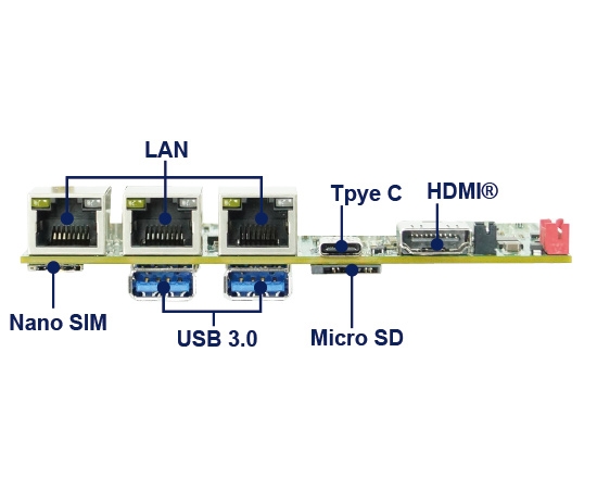 Single Board Computer,ARM-based SBC-2N8MP01-NXP i.MX8M Plus (Quad core) ARM Cortex A53