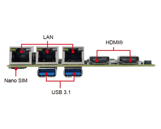 Single Board Computer-2I642DW- Intel®Elkhart Lake ATOM® x6413E / J6412 CPU