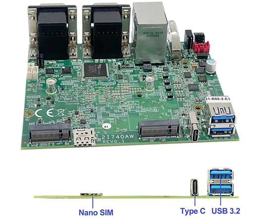 Single Board Computer-2I740AW- Intel® Amston Lake ATOM® x7000 series CPU