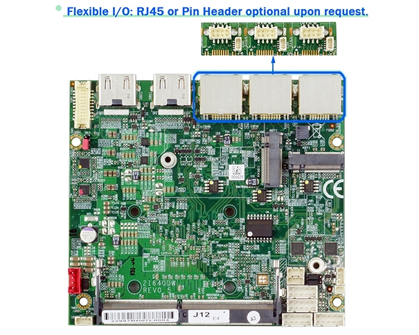 单板电脑-2I640DW- Intel® Elkhart Lake ATOM x6413E Quad Core 3.0 GHz CPU