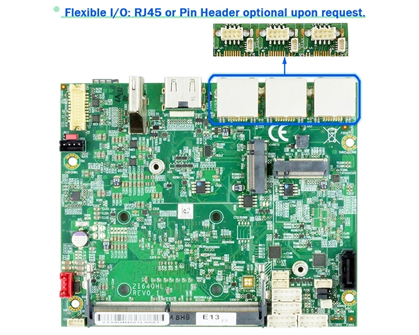 单板电脑-2I640HL- Intel® Elkhart Lake ATOM x6413E Quad Core 3.0 GHz CPU
