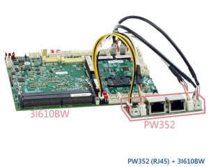 Single Board Computer,UPS motherboard-PW352-RJ45-3I610BW-Skylake Kaby Lake 3.5 Embedded SBC