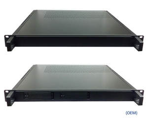 Box PC with PCIe/ PCI Expansion,1U Rack Mount-19-1U-Fanless-CI170C_b1