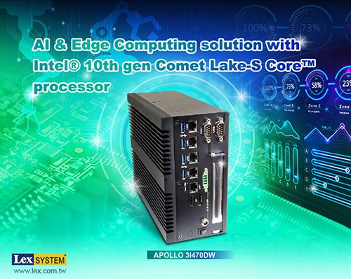 3I470DW - Maximizing performance 3.5” SBC with Intel® 10th gen Comet Lake-S Core™ processor