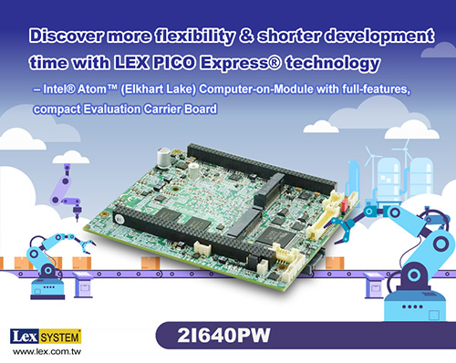 2I640PW - Discover more flexibility & shorter development time with LEX PICO Express® technology 