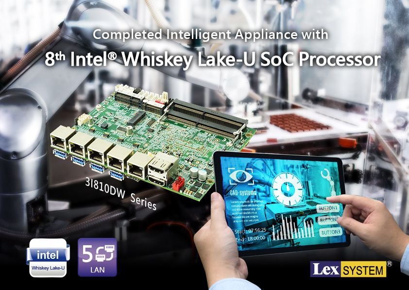 3I810DW - Completed Intelligent Appliance with 8th Intel® Whiskey Lake-U SoC Processor