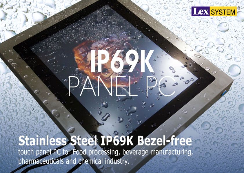2I385HW - Stainless Steel IP69K Bezel-free